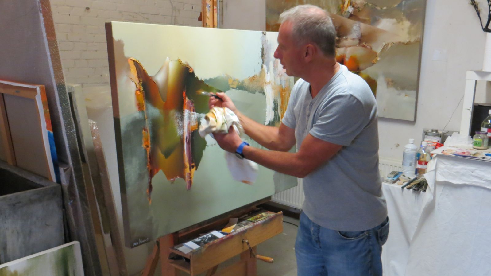 Verwonderend Arie Koning - Over abstracte schilderkunst... UU-77